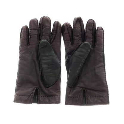 メローラ レザー カシミア ラインド グローブ