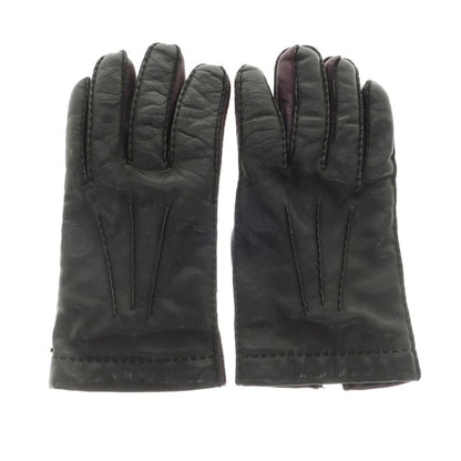 メローラ レザー カシミア ラインド グローブ