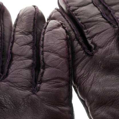 メローラ レザー カシミア ラインド グローブ