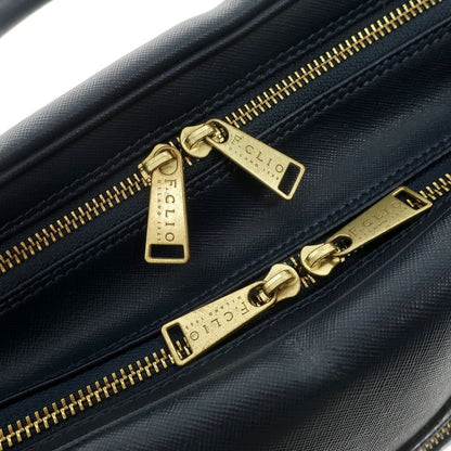 F.CLIO エンボス レザー ブリーフケース