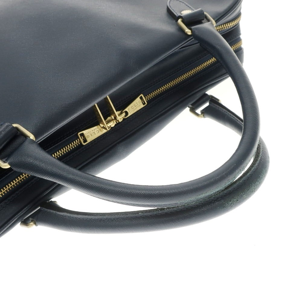 F.CLIO エンボス レザー ブリーフケース