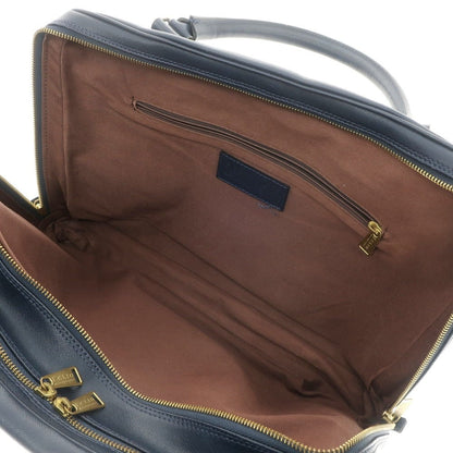 F.CLIO エンボス レザー ブリーフケース