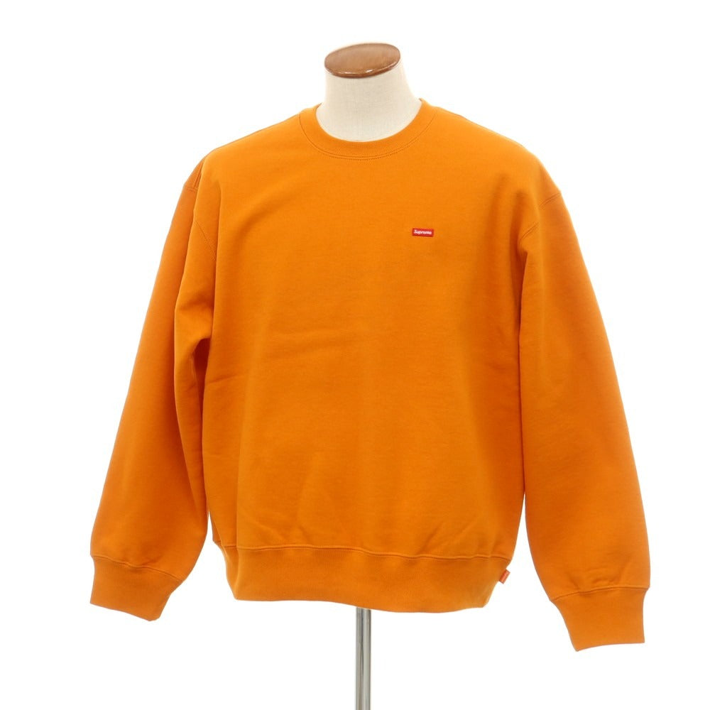 Supreme スモール ボックス クルーネック コットン スウェットシャツ