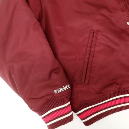 Supreme Mitchell & Ness カモ ロゴ ナイロン パデッド バーシティ ジャケット