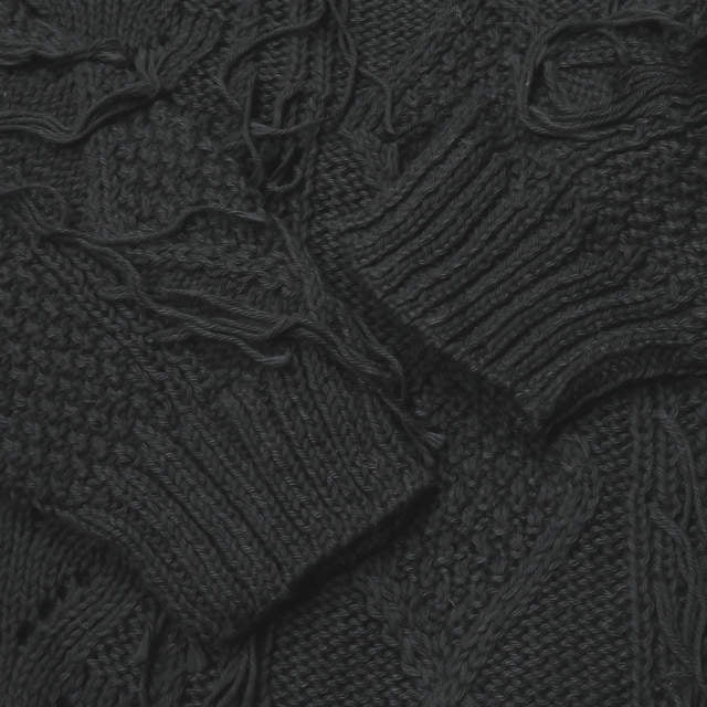 ブフト FISHERMAN'S SWEATER タンギスコットン ニットプルオーバー