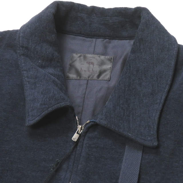bukht ZIP ブルゾン ジャケット BV-96515 ネイビー