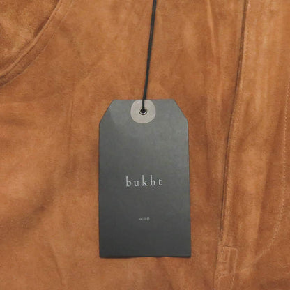 Bukht ゴート スエード テーパード パンツ キャメル