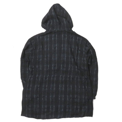 ブフト CHECK LONG ANORAK ウール キュプラアウター