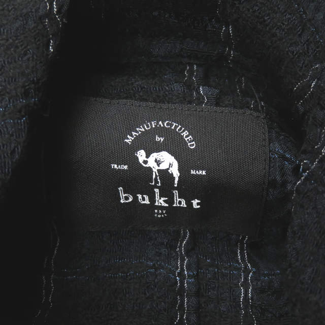 ブフト CHECK LONG ANORAK ウール キュプラアウター