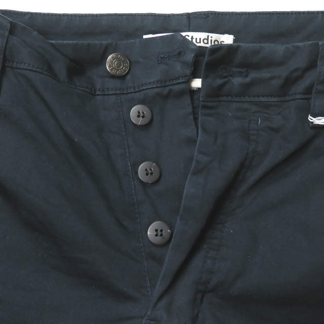 アクネストゥディオズ Slim fit cotton trousers コットンパンツ