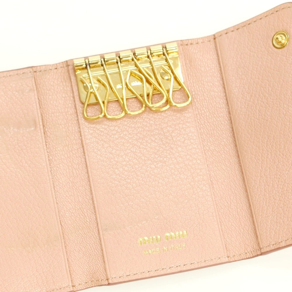 ミュウ ミュウ レザー キー ケース