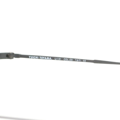 Yuichi Toyama U-131 F.Marianne チタン メガネ