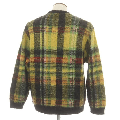 Supreme ブラッシュド プレイド セーター ニット