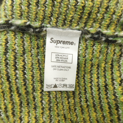 Supreme ブラッシュド プレイド セーター ニット