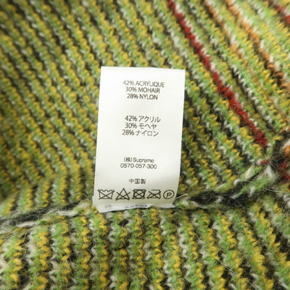 Supreme ブラッシュド プレイド セーター ニット