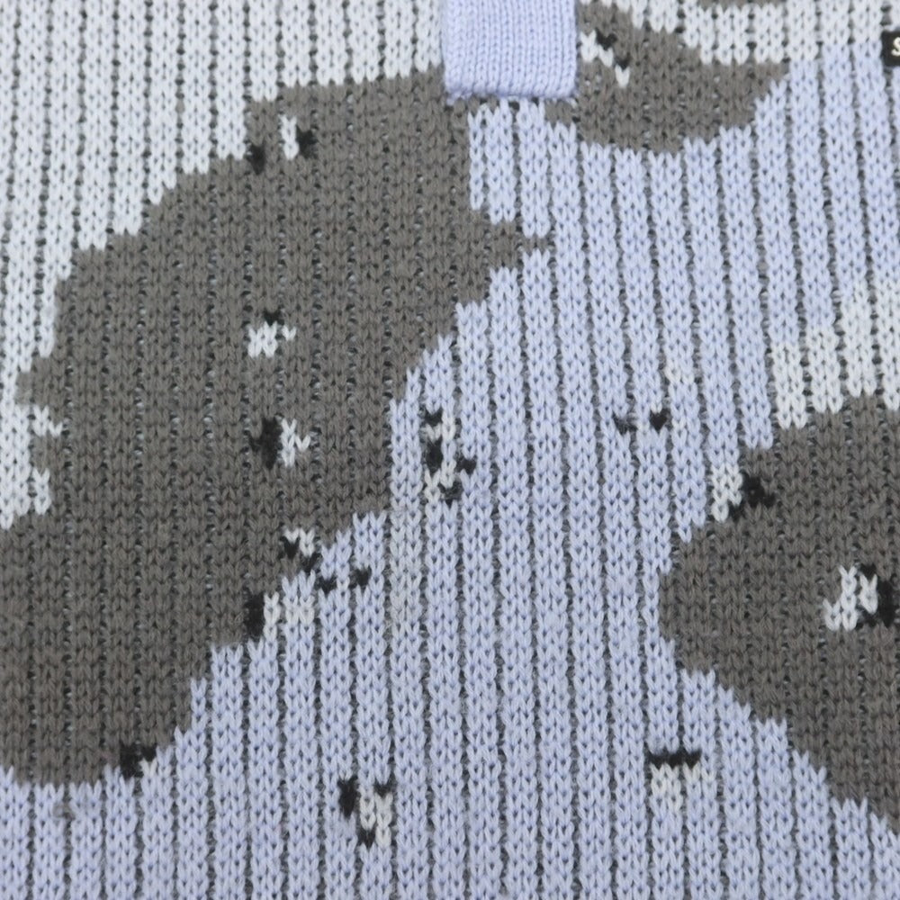 Supreme スモール ボックス ポロ セーター アクリル ウール ニット