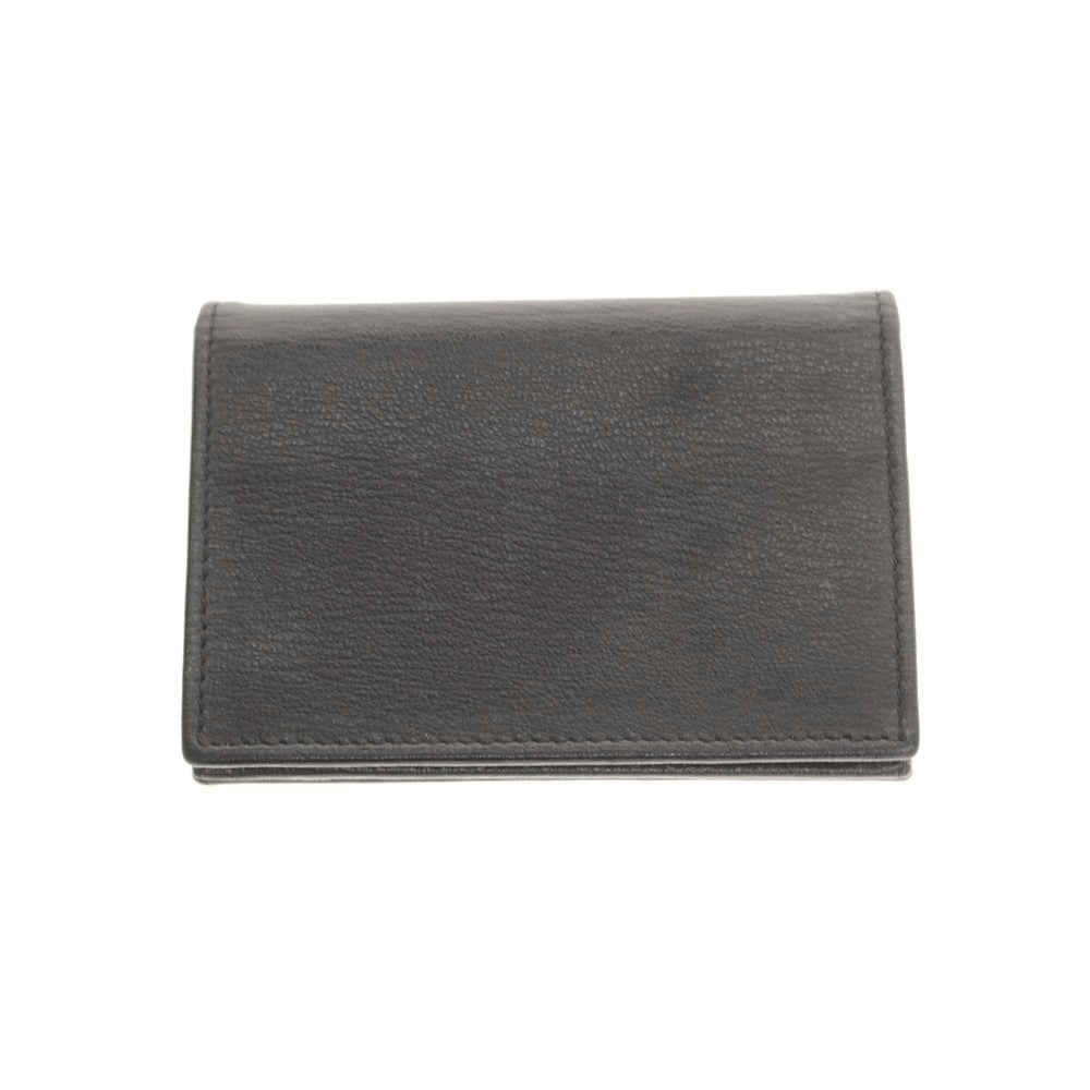 エルメネジルド ゼニア レザー カード ケース