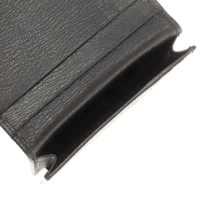 エルメネジルド ゼニア レザー カード ケース