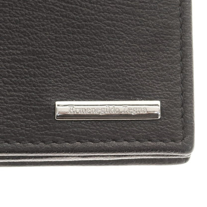 エルメネジルド ゼニア レザー カード ケース