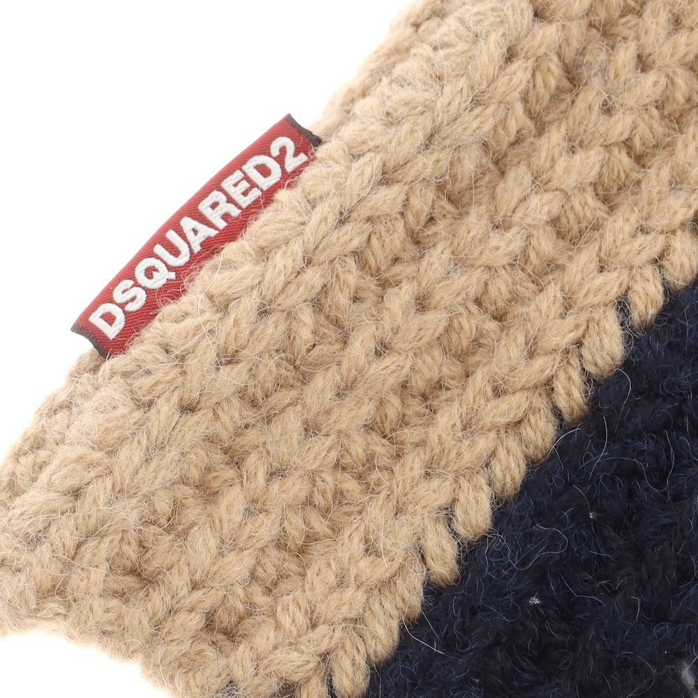 Dsquared2 アルパカ ウール ブレンド ビーニー