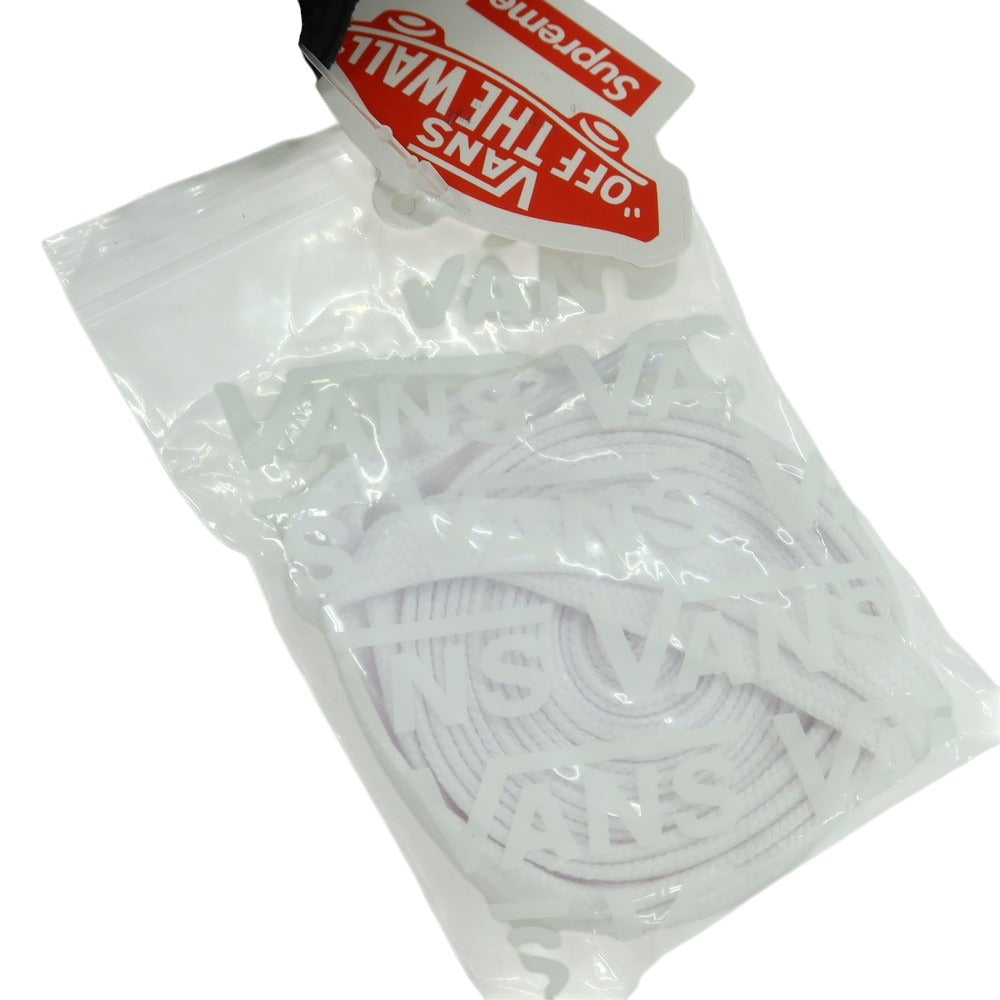 Supreme Vans Nate Lowman スケート グロッソ ミッド レザー キャンバス スニーカー