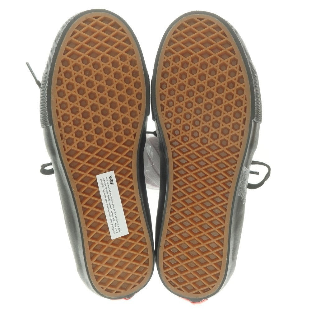 Supreme Vans Nate Lowman スケート グロッソ ミッド レザー キャンバス スニーカー