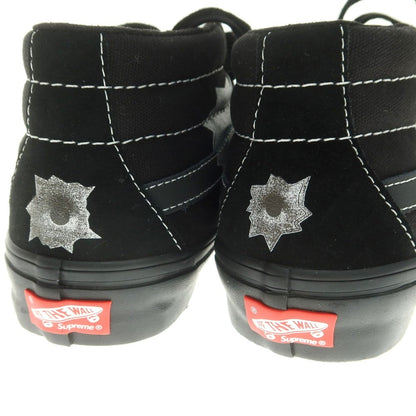 Supreme Nate Lowman スケート グロッソ ミッド スエード キャンバス スニーカー