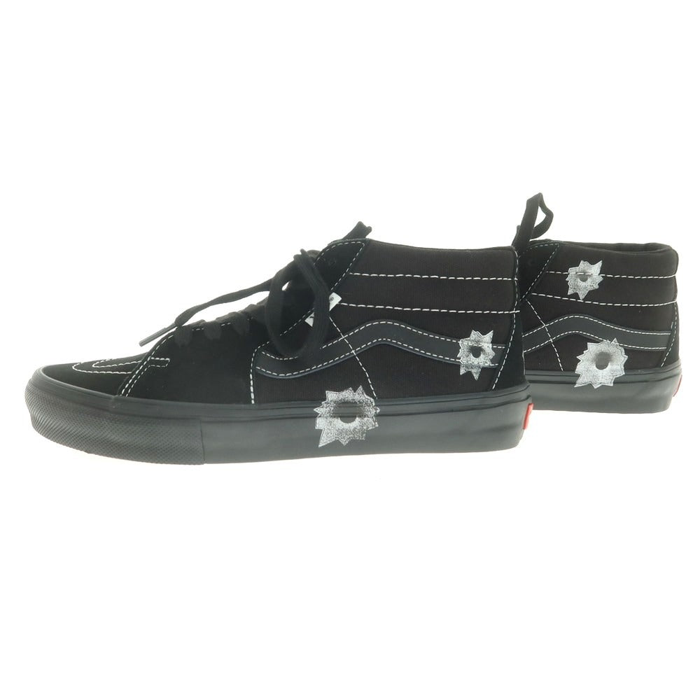 Supreme Nate Lowman スケート グロッソ ミッド スエード キャンバス スニーカー