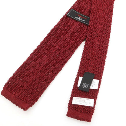 アスコット シルク ニット タイ