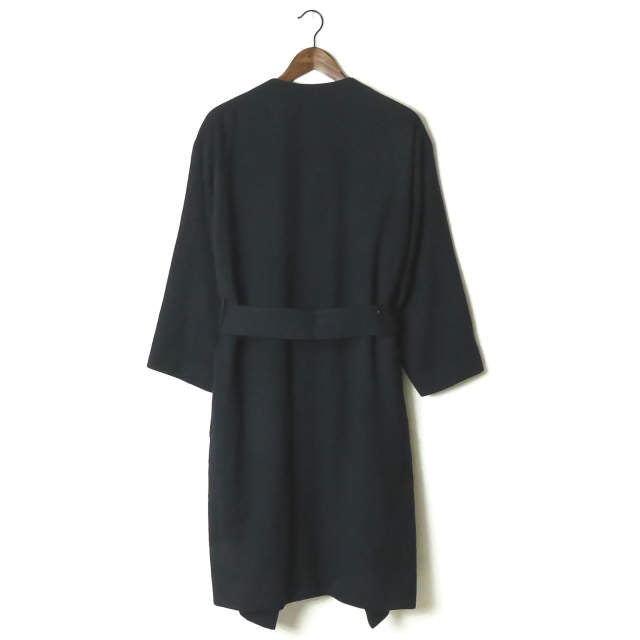 6(ROKU)ビューティー＆ユースユナイテッドアローズ Linen Mix ガウンコート