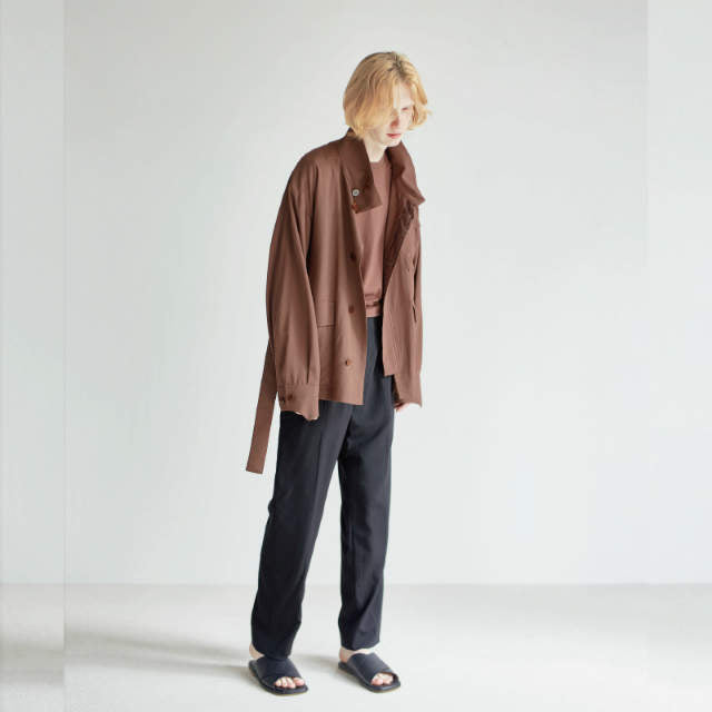 アンデコレイテッド WOOL CUPRA VOILE ジャケット