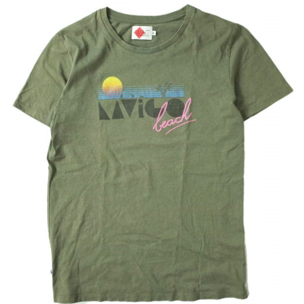 WAIT プリント Tシャツ コットン Tシャツ