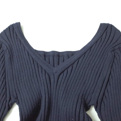 6ROKUビューティー＆ユースユナイテッドアローズ RIB SHORT SLEEVE KNIT ニットトップス