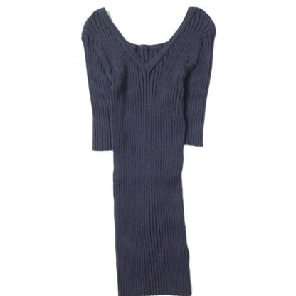 6ROKUビューティー＆ユースユナイテッドアローズ RIB SHORT SLEEVE KNIT ニットトップス