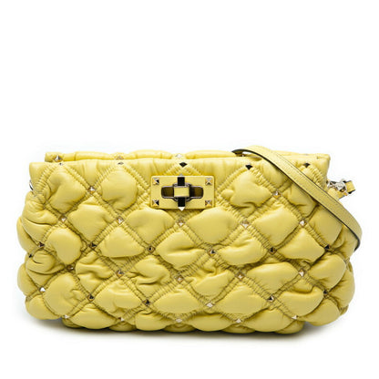ヴァレンティノ ロックスタッズ スパイクミー ラムスキン ショルダーバッグ