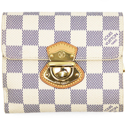 ルイヴィトン ポルトフォイユジョイ ダミエアズール 財布
