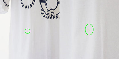 エルメス カヌー プリント Tシャツ ドレス ホワイト