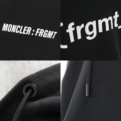 モンクレールジーニアス MAGLIA C CAPPUCCIO コットンスウェット