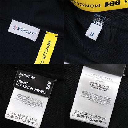 モンクレールジーニアス MAGLIA C CAPPUCCIO コットンスウェット