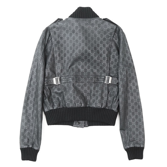 グッチ GGレザージャケット