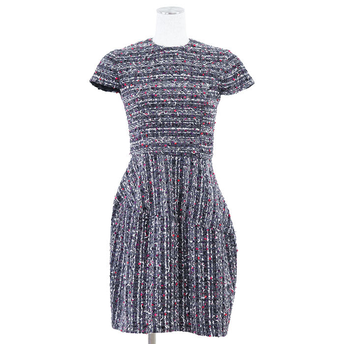 ヨーコチャン ツイードワンピース