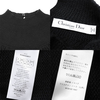 クリスチャン ディオール カシミヤ 100% ニット プルオーバー