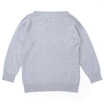 エルメス H ロゴ チャーム 100% カシミア セーター