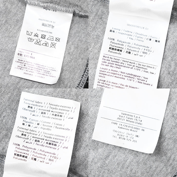 レッド ヴァレンティノ Tシャツ コットン トップ