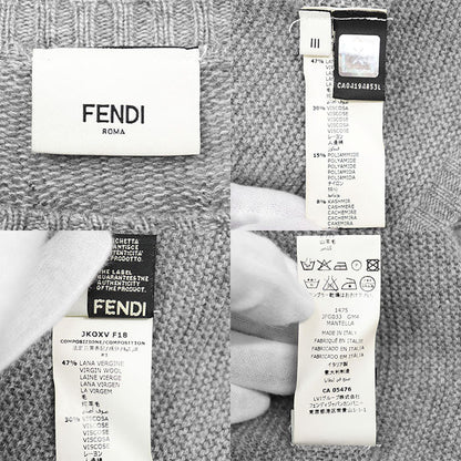 フェンディ WOW! OOPS! ウール ブレンド ケープ