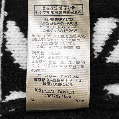 バーバリー カシミヤウールニットプルオーバー
