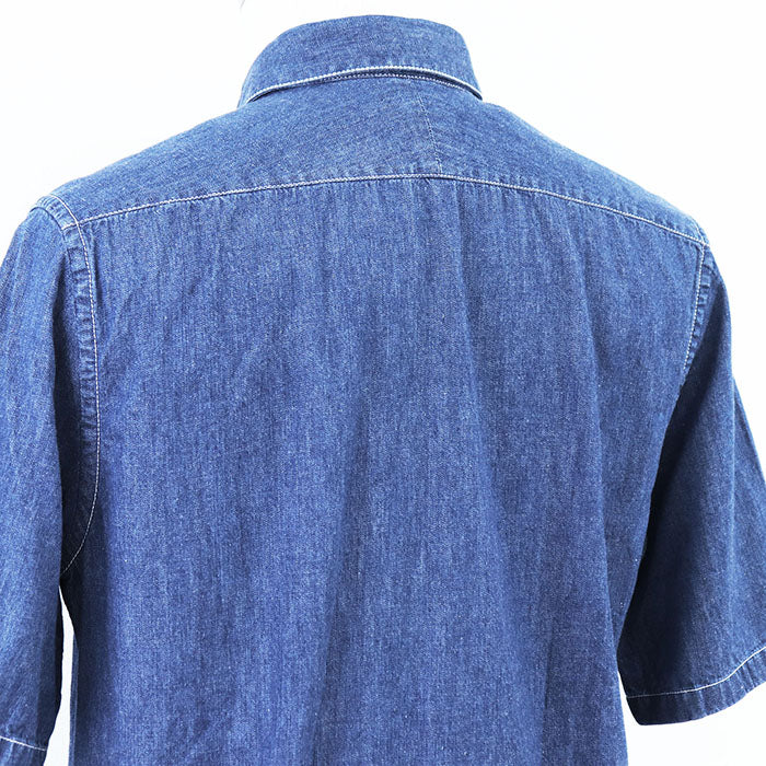 エルメス シャツ コットン ラム レザー シャツ