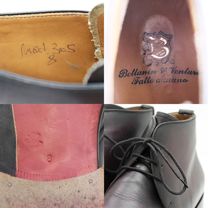 Bettanin&Venturi チャッカ ブーツ レザー