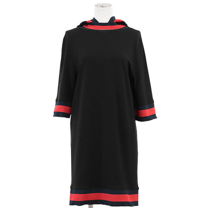 グッチ シアー ライン ストレッチ ジャージー ドレス