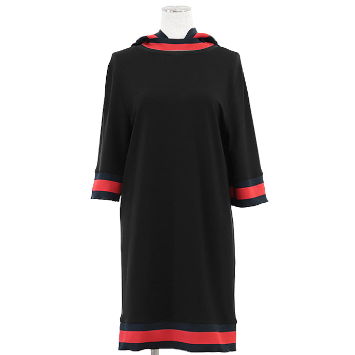 グッチ シアー ライン ストレッチ ジャージー ドレス